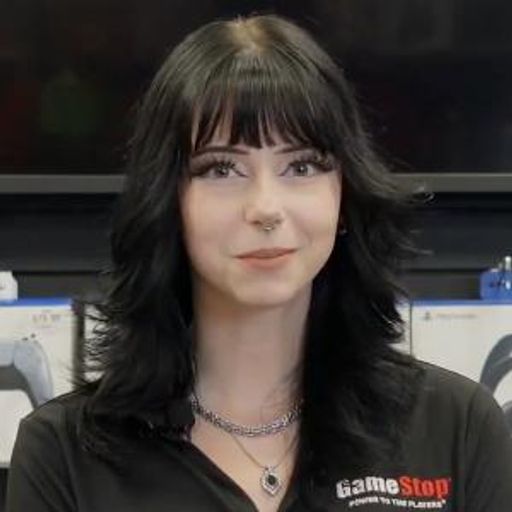GameStop Goth Girl