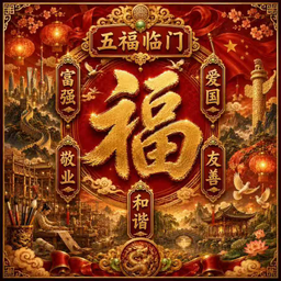 五福临门