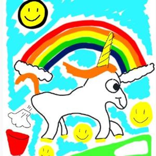 阳光灿烂小白马