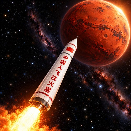 中国人飞往火星