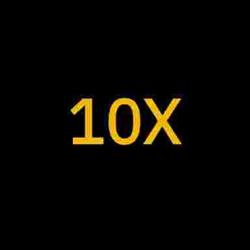 10x
