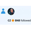 CZ followed you