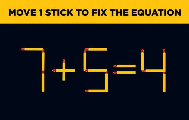 7+5=4