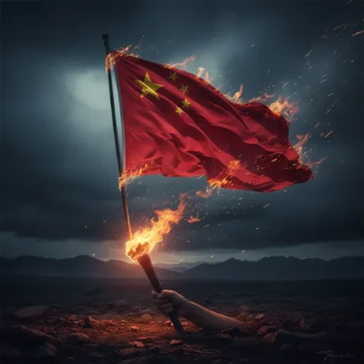 火红的旗帜