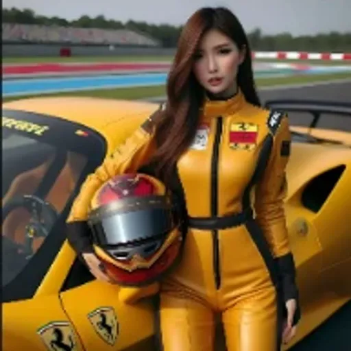 赛车美女