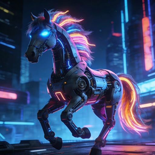 赛博朋克马