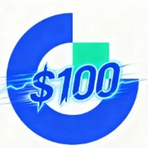 $100