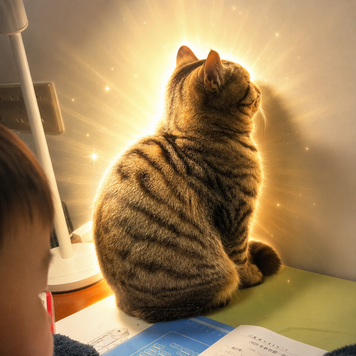 Praying Cat