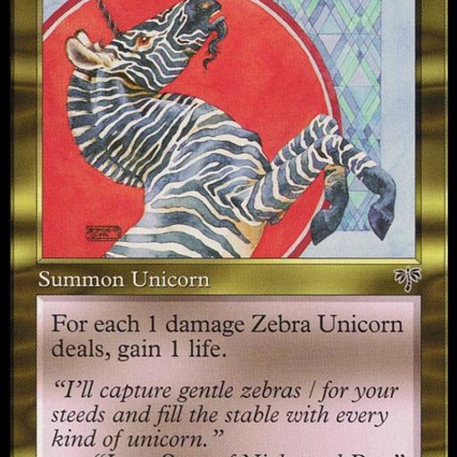 Zebracorn