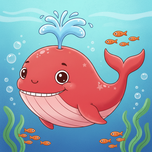 WHALE RED