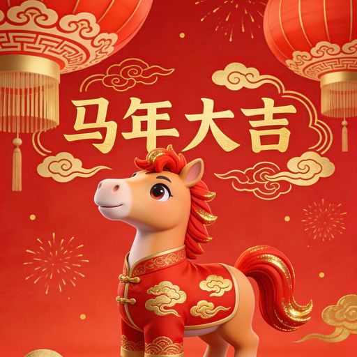 马年大吉