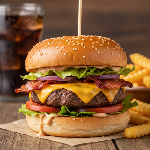 我想给儿子买一瓶汉堡