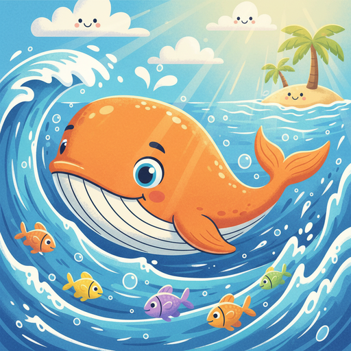 WHALE ORANGE