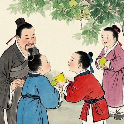 孔融让梨
