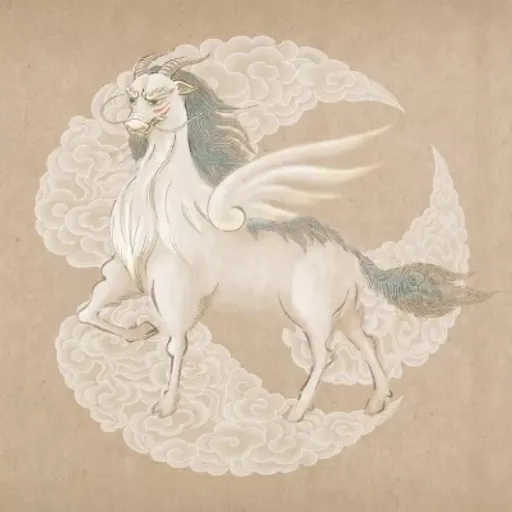 白马画