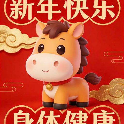 新年快乐身体健康