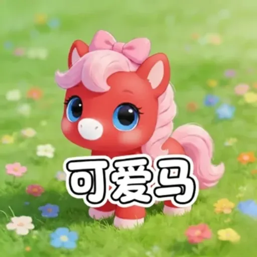 可爱马