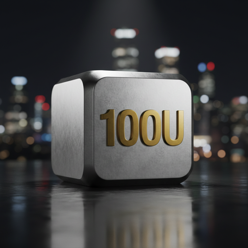 100U