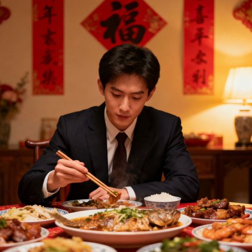 过年回家先动筷