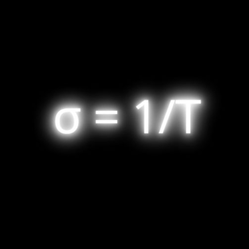 σ = 1/T