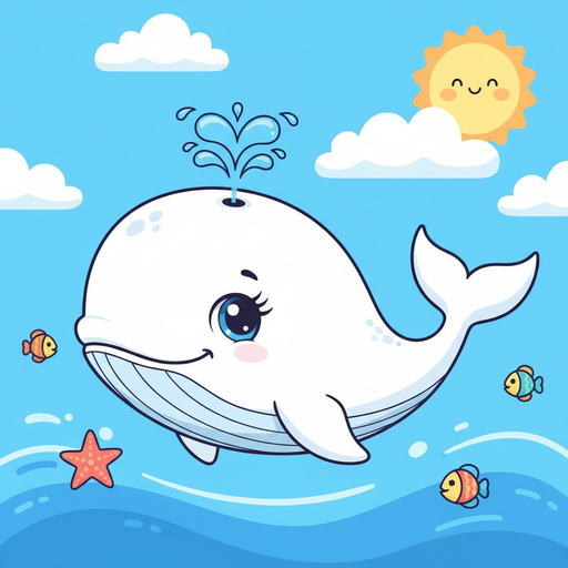 WHALE WHITE 