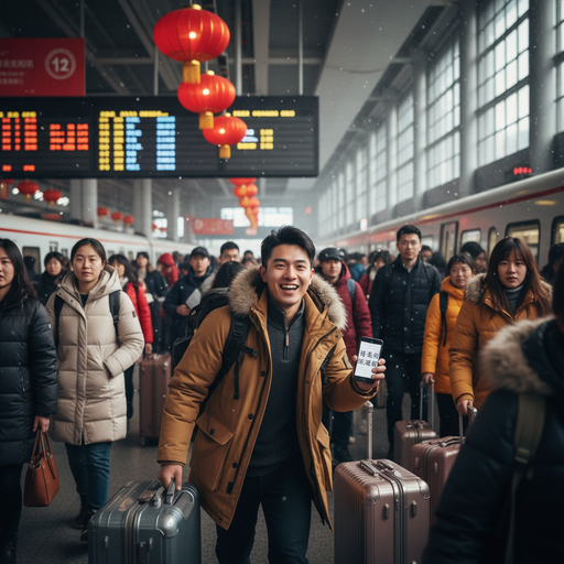 踏马的回家过年