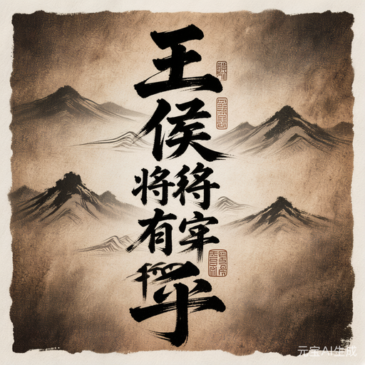 王侯将降宁有种乎