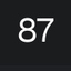 87