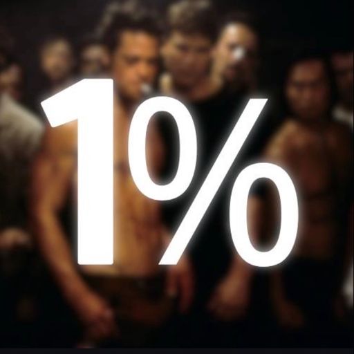 1%