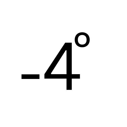 -4°