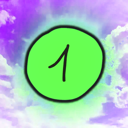 one