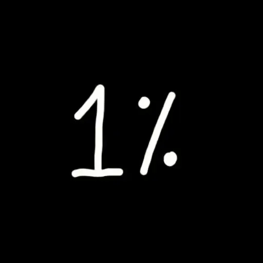 1%