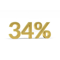 34%