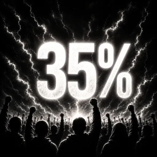 35%