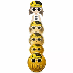 100X