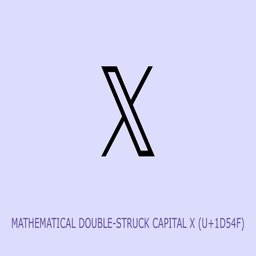 X