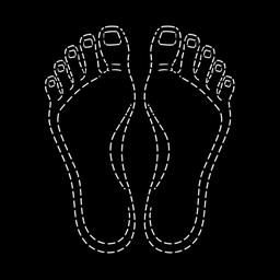 toes