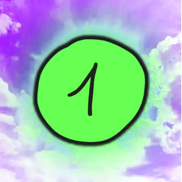 one